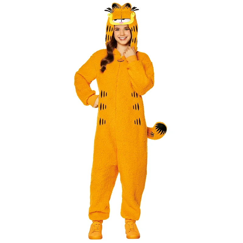Kids Garfield Jumpsuit Costume