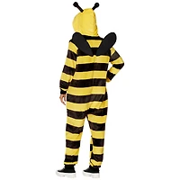 Adult Bee Jumpsuit Costume