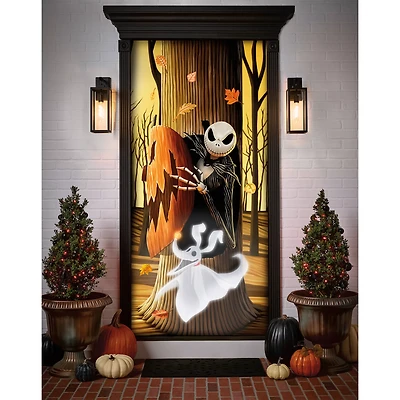 Jack Skellington and Zero Door Cover - The Nightmare Before Christmas