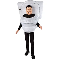 Kids Inflatable Skibidi Toilet Costume