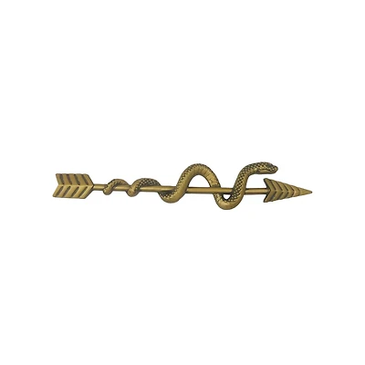 Medusa Golden Snake Arrow Sign