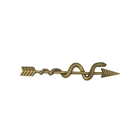 Medusa Golden Snake Arrow Sign