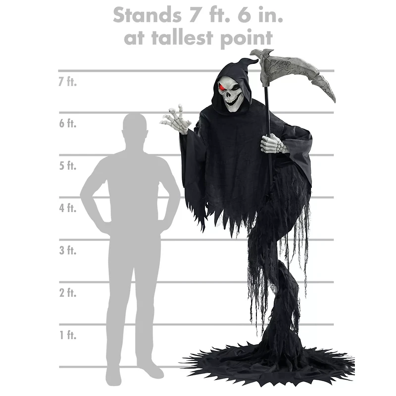 7 Ft 6 In Jack the Reaper Animatronic