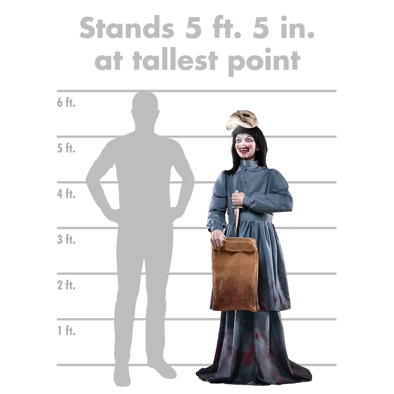 5 Ft 5 In Trixie Animatronic