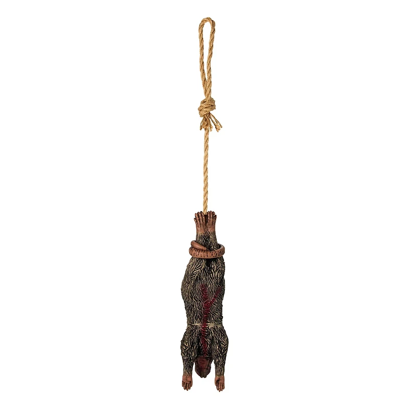 Hanging Zombie Rat Static Prop