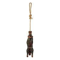 Hanging Zombie Rat Static Prop