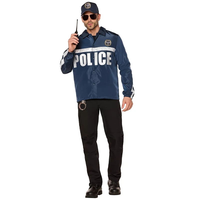 Adult Police Costume Kit