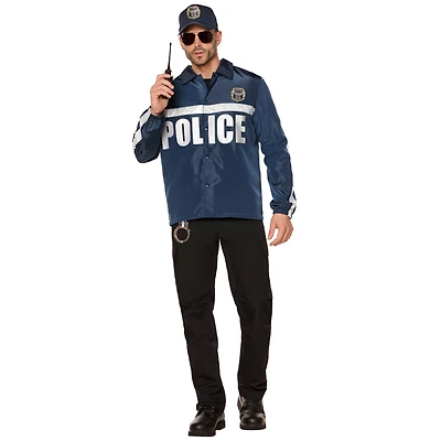 Adult Police Costume Kit