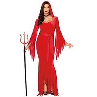 Adult Red Hooded Robe