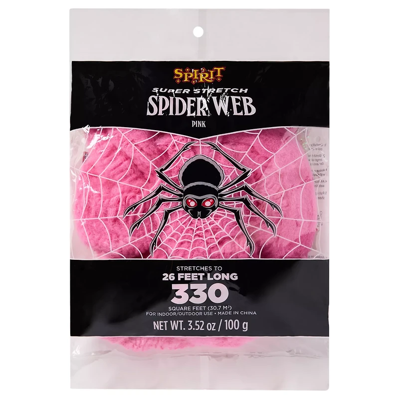 Super Stretch Spider Web Pink