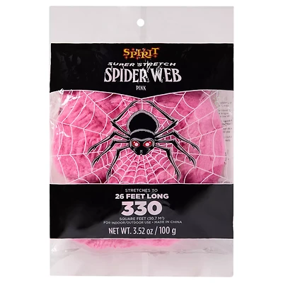 Super Stretch Spider Web Pink