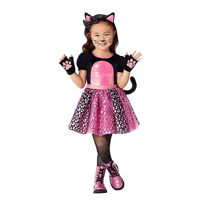 Toddler Cutie Cat Dress Costume