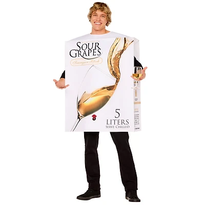 Adult Wine Box 3D Costume