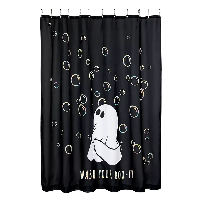 Ghost Shower Curtain