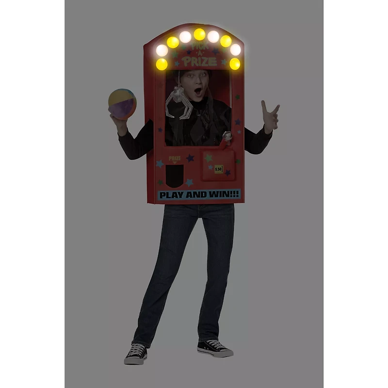 Kids Light-Up Claw Machine 3D Costume