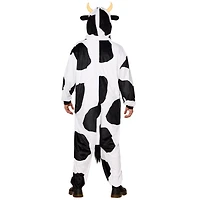 Adult Udderly Awesome Cow Jumpsuit Costume