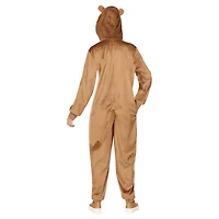 Adult Lion Jumpsuit Costume