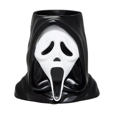 Molded Ghost Face Horror Head