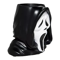 Molded Ghost Face Horror Head