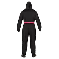 Adult Black Guard Costume - Squid Game