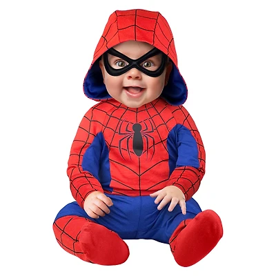 Baby Spider-Man Hooded Jumpsuit Costume