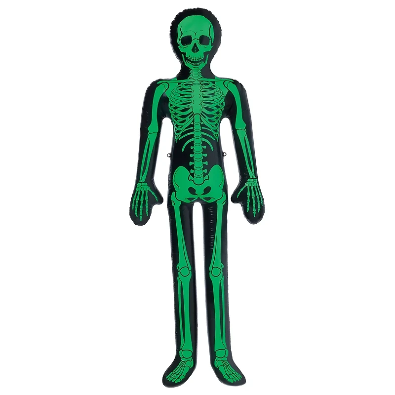 5 Ft Glow in the Dark Inflatable Skeleton