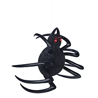 4 Ft Hanging Inflatable Furry Spider