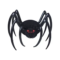 4 Ft Hanging Inflatable Furry Spider