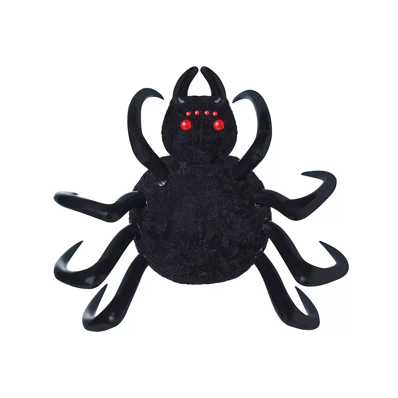 4 Ft Hanging Inflatable Furry Spider