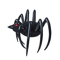 4 Ft Hanging Inflatable Furry Spider