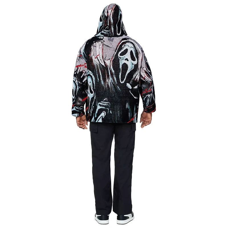 Ghost Face Jacquard Hoodie