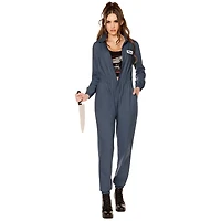 Adult Michael Myers Jumpsuit with Crop Top Costume - Halloween II