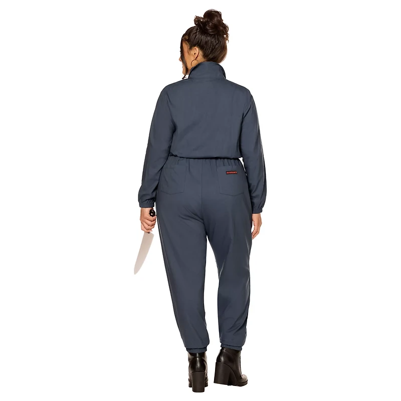 Adult Michael Myers Jumpsuit with Crop Top Costume - Halloween II