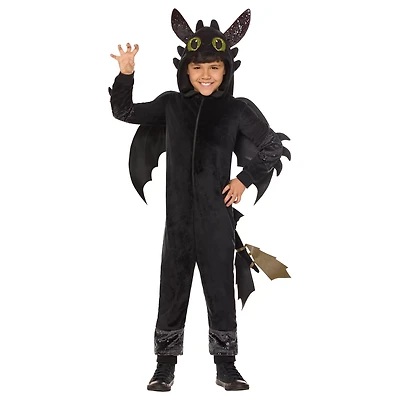 Kids Toothless Jumpsuit Costume - How to Train Your Dragon Live Action