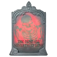 24 Inch Never Truly Gone Light-Up Animated Tombstone