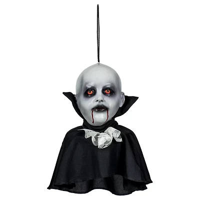 Hanging Vampire Bust Static Prop