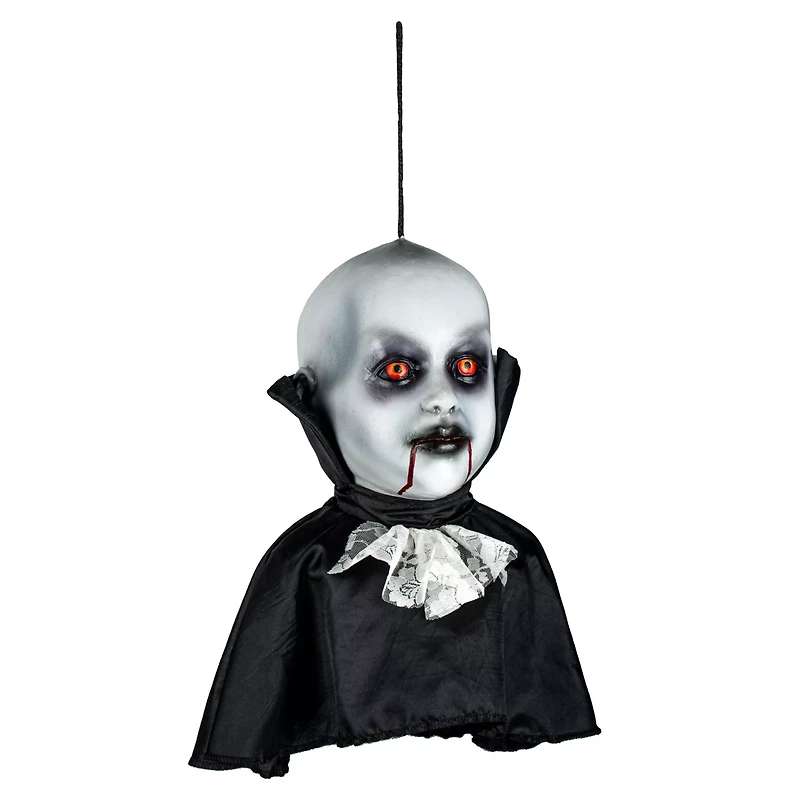 Hanging Vampire Bust Static Prop