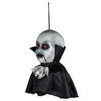 Hanging Vampire Bust Static Prop