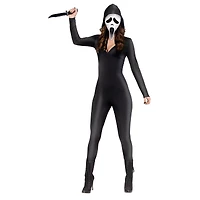 Adult Ghost Face Catsuit Costume