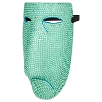 Bling Shock Green Rhinestone Half Mask -  The Nightmare Before Christmas