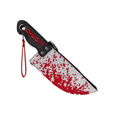 Chucky Bling Knife Wristlet Bag