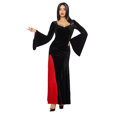 Adult Morticia Addams Dress Costume -  Wednesday