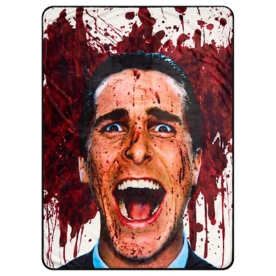 American Psycho Fleece Blanket