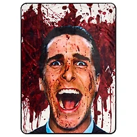 American Psycho Fleece Blanket