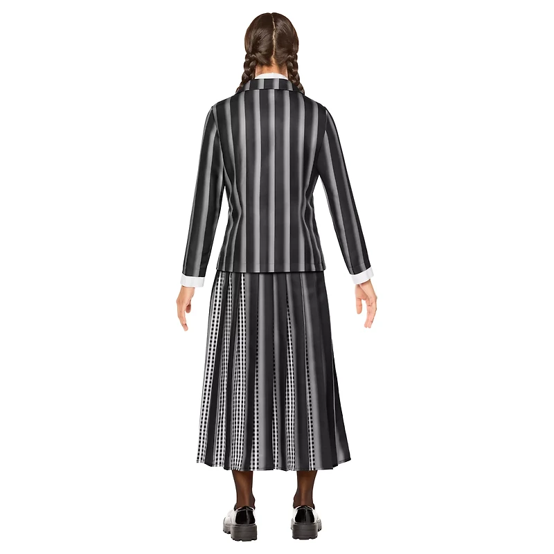 Adult Wednesday Addams Nevermore Academy Uniform Costume