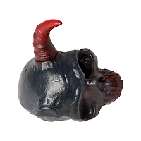 Fractured Horned Skull