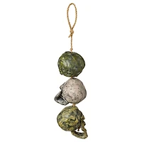 Hanging Triple Skull Stack
