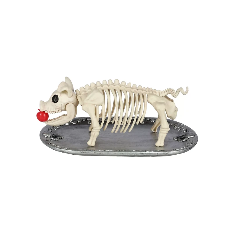 Skeleton Pig on a Platter