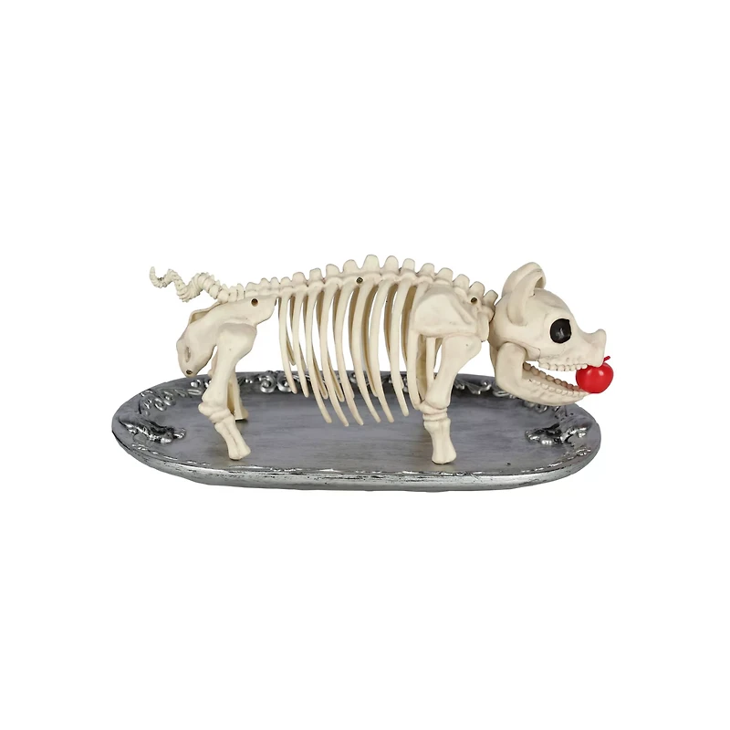 Skeleton Pig on a Platter
