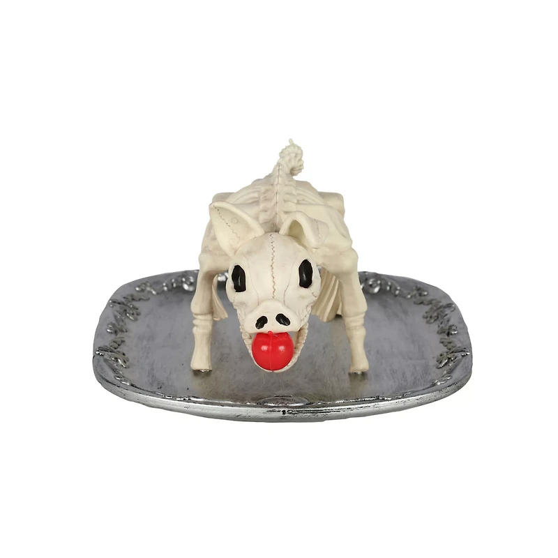 Skeleton Pig on a Platter